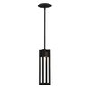 Dweled Chamber 16in LED Outdoor Pendant 3000K in Black PD-W486